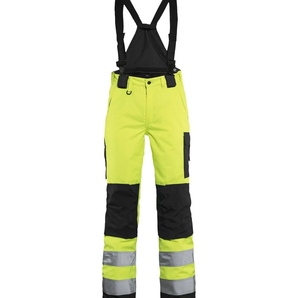 Naisten talvihousut 7885 Highvis huomiokeltainen/musta*Blåkläder New
