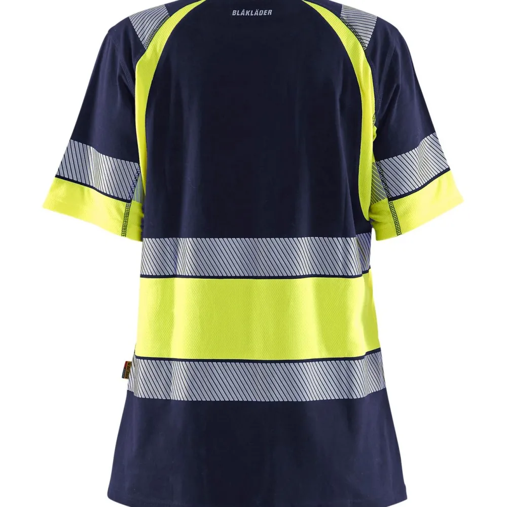 Naisten t-paita 3410 Highvis pyöreä pääntie*Blåkläder Sale