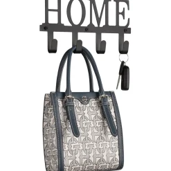 Naulakko Nici 25x13cm Home musta*M&M Clearance