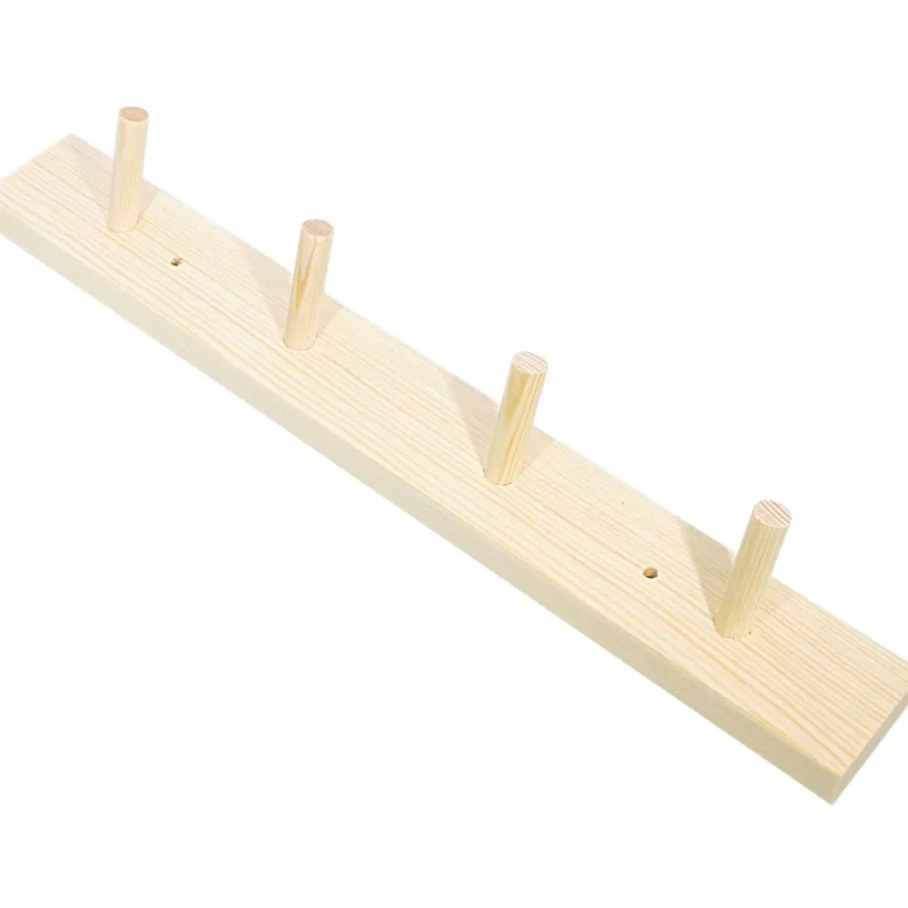 Naulakko , 5x40x7.5 cm, 4 tappia*Pinetta Clearance