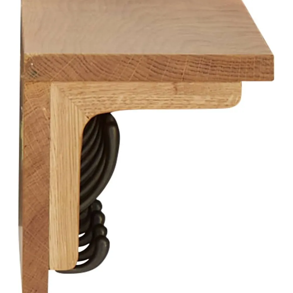 Sale Naulakko 60x16x16 cm täysi tammi Eteiskalusteet