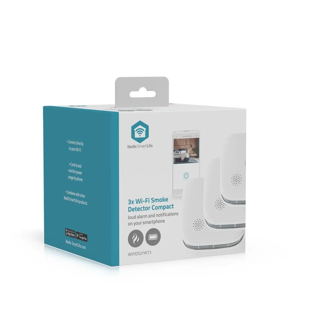 Discount SmartLife Wi-Fi Palovaroitin 85dB 3kpl Palovaroittimet