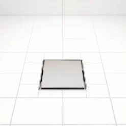 Neliökansi Design Platinum 150 mm Lattiakaivot