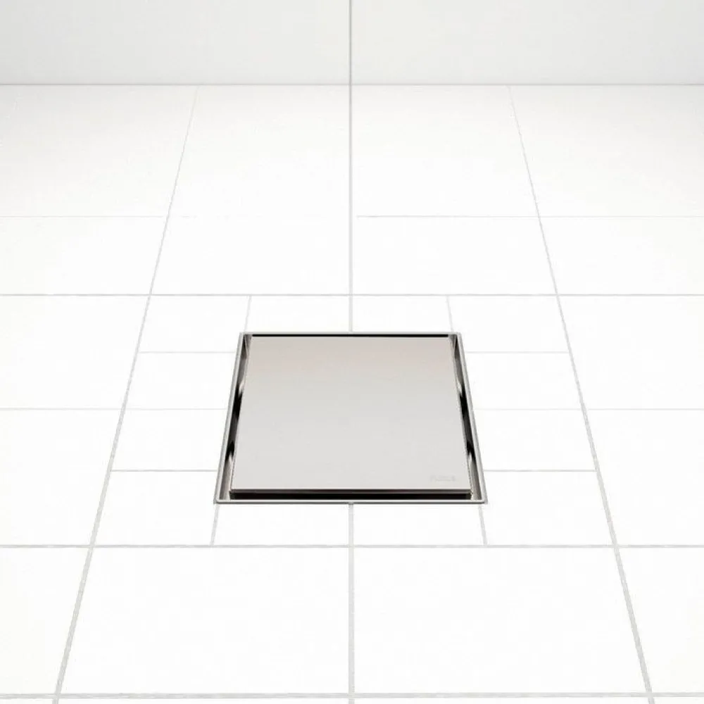 Neliökansi Design Platinum 150 mm Lattiakaivot