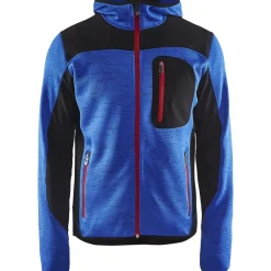 Neulottu softshell-takki 4930 keskisininen/musta*Blåkläder Sale