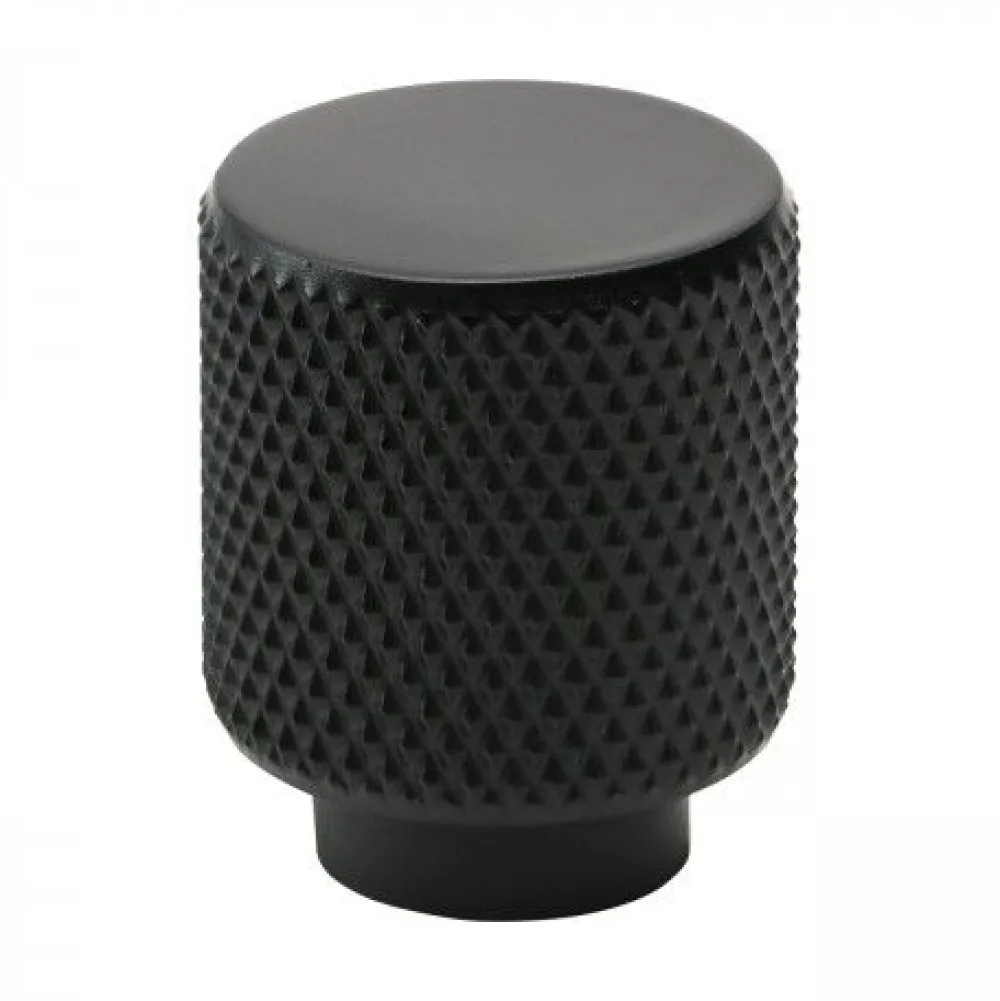 Nuppivedin Helix Ø20x25 mm mattamusta*Beslag Design Sale