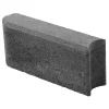 Nurmikon reunakivi Lakka 300x135x80 mm musta*Lakka Rakennustuotteet Best