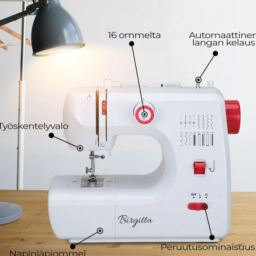 Clearance Ompelukone Premium v2 Harrastusvälineet