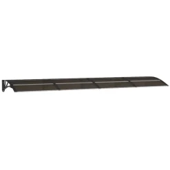 Ovikatos 350x80 cm polykarbonaatti musta*FinePRICE Discount