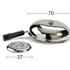 Outlet Ovikello 680 58-85mm niklattu Ovikellot