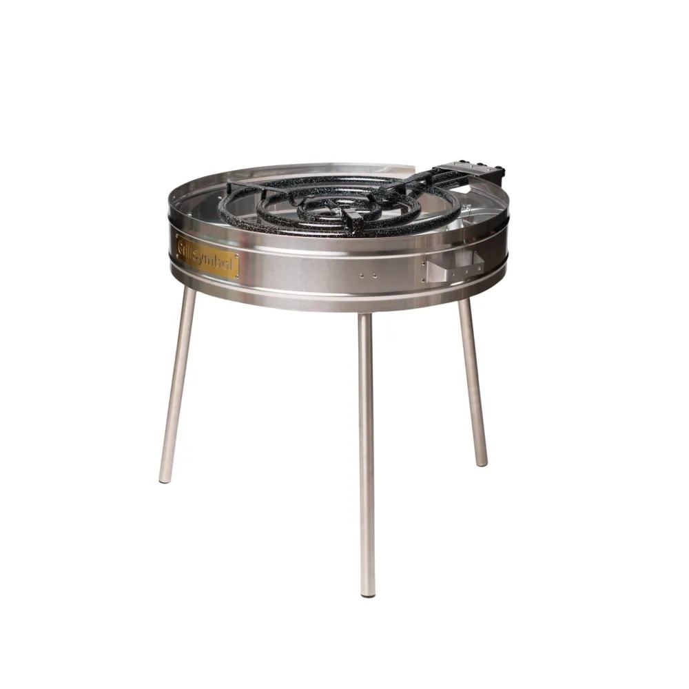 Hot Paellasetti Expert-960 Ø96cm kaasupoltin säädinletkusetti teräs Kaasugrillit