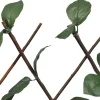 Pajusäleikköaidat 5 kpl keinotekoisilla lehdillä 180x60 cm*FinePRICE New