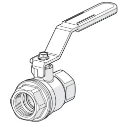 Best Palloventtiili 400025 MS DN25 Venttiilit