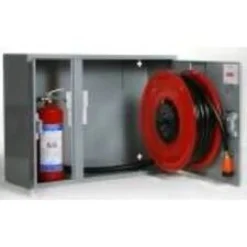 Outlet Palopostikaappi PV-102 pintamalli 25 mm / 30 m harmaa 990x690x290mm Vesipostit, Letkut, Letkuliittimet