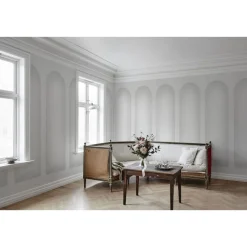 Discount Paneelitapetti Ljung non-woven mittatilaus harmaa Mittatilaustapetit
