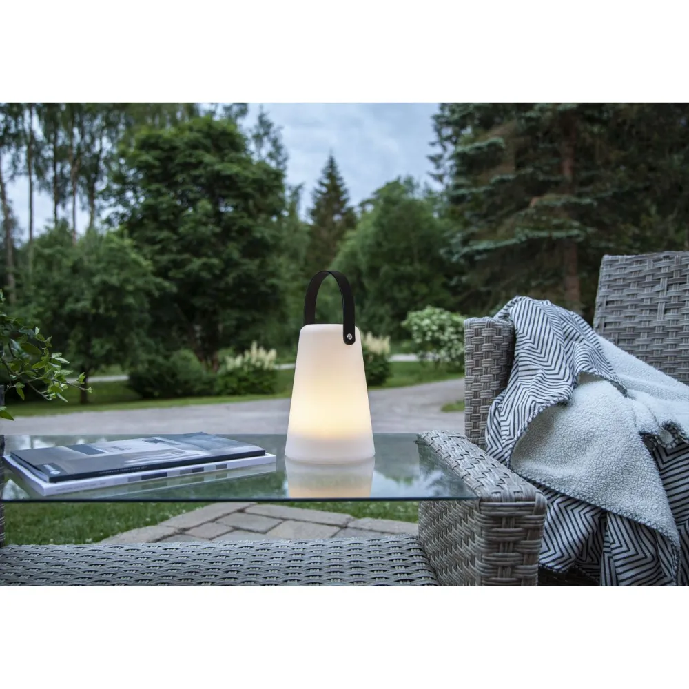 Paristolyhty Linterna, ulko- ja sisäkäyttöön, 20cm, valkoinen*Star Trading Discount