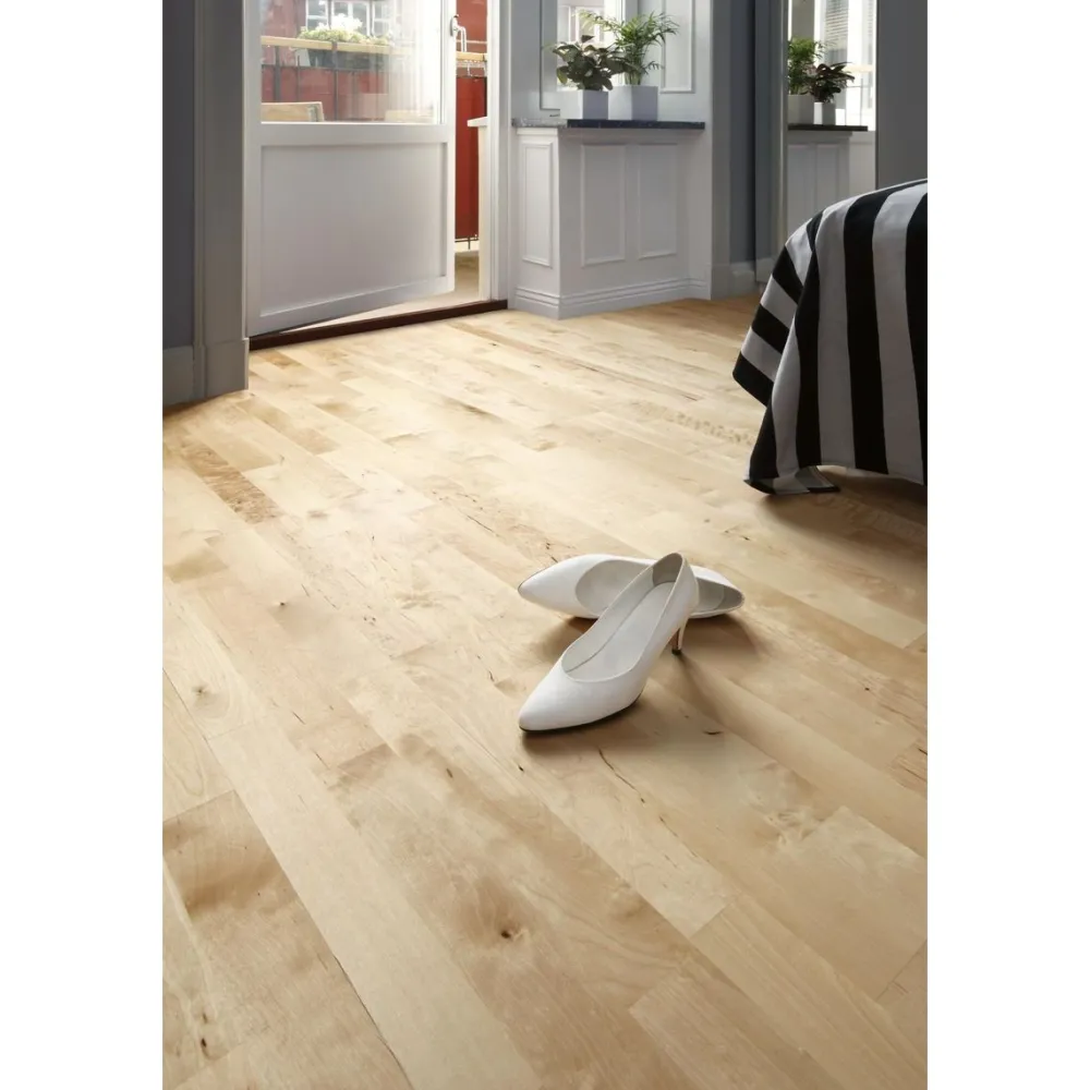 Parketti Pure Koivu TreS 3-sauva luonnollinen vaalea 8540002*Tarkett New