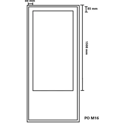 Parvekeovi PO4 M16 Thermo mittatilausovi*Kaskipuu Online