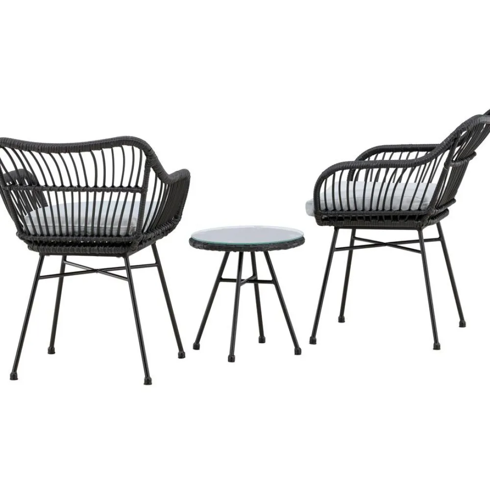 Parvekeryhmä Viga, musta*Venture Home Online