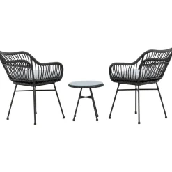 Parvekeryhmä Viga, musta*Venture Home Online