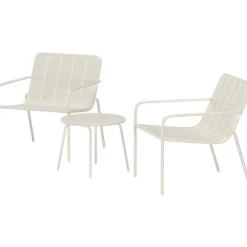 Parvekesetti Minos, ø50cm, 2-istuttava, beige*Venture Home Discount