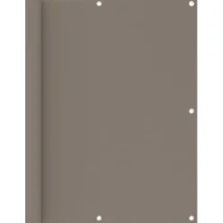 New Parvekkeen suoja harmaanruskea 120x400 cm oxford kangas Aitaelementit