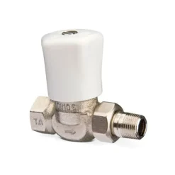 Patteriventtiili RVO-1, DN15, suora, yhdistäjällä*IMI Hydronic Engineering Best