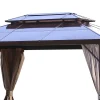 Sale Paviljonki Sunset 300x400 cm ruskea Paviljongit|Paviljongit