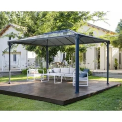 Outlet Paviljonki Martinique 3600 3 x 3,6 m 10,8 m² harmaa Paviljongit|Paviljongit