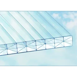 PC-kennolevy 16 mm, 1050 x 3500 mm, kirkas*Keraplast Discount