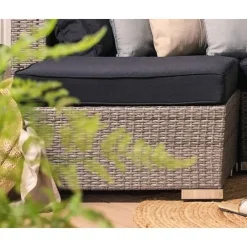 Pehmusteen päällinen Bahamas- päätymoduuliin tummanharmaa*Comfort Garden Hot