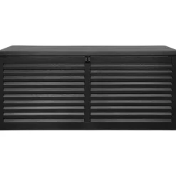 Discount Pehmustelaatikko Dubrovnik, 146.5x61x64.5cm, 490L, muovi, musta Säilytyslaatikot Ulos|Terassin Sisustus