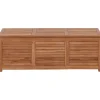 Pehmustelaatikko Trento 2, 70x130x46cm, luonnollinen tiikki*Venture Home Online