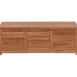 Pehmustelaatikko Trento 2, 70x130x46cm, luonnollinen tiikki*Venture Home Online