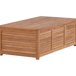 Pehmustelaatikko Trento 2, 70x130x46cm, luonnollinen tiikki*Venture Home Online