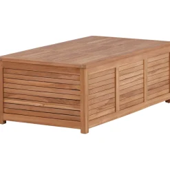 Pehmustelaatikko Trento 2, 70x130x46cm, luonnollinen tiikki*Venture Home Online