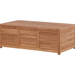 Pehmustelaatikko Trento 2, 70x130x46cm, luonnollinen tiikki*Venture Home Online