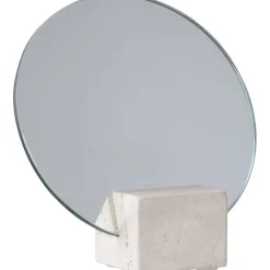 New Peili Table, ø18x18cm, beige Pyöreät Peilit
