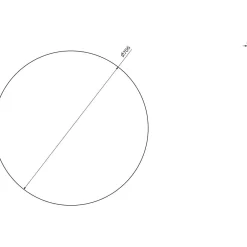 Peili 22445 Ø 700 mm Pyöreät Peilit