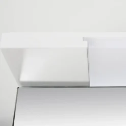 Peilikaappi LED-valaisimella Glänsa 1000 mm valkoinen*Bathlife Online