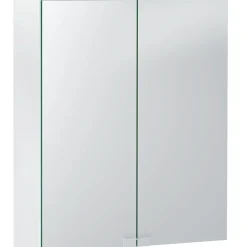 Peilikaappi LED-valolla Option Basic, pistorasia, valkoinen, eri kokoja*Geberit Outlet