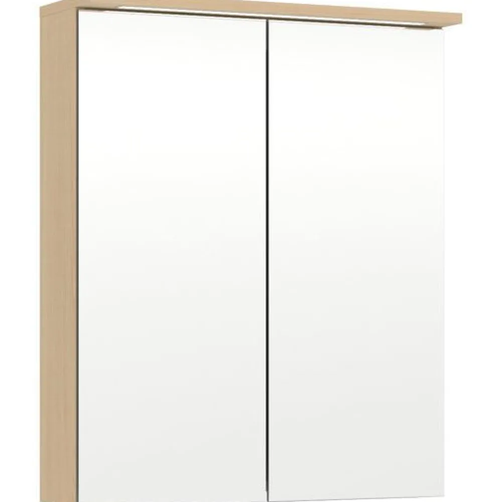 Peilikaappi LED-valolla Unic, kahdella ovella, kaksiosainen pistorasia, eri vaihtoehtoja*Temal Sale