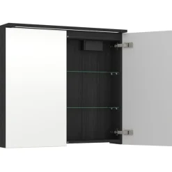 Peilikaappi LED-valolla Unic, kahdella ovella, kaksiosainen pistorasia, eri vaihtoehtoja*Temal Sale