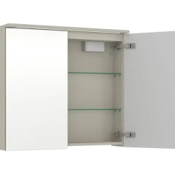 Peilikaappi LED-valolla Unic, kahdella ovella, kaksiosainen pistorasia, eri vaihtoehtoja*Temal Sale
