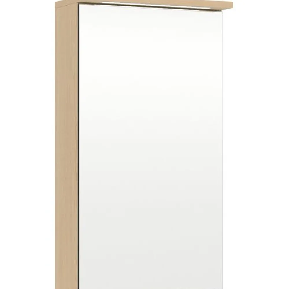 Peilikaappi LED-valolla Unic, 40x20cm, yhdellä ovella, kaksiosainen pistorasia*Temal New