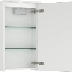 Peilikaappi LED-valolla Unic, 40x20cm, yhdellä ovella, kaksiosainen pistorasia*Temal New