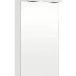 Peilikaappi LED-valolla Unic, 40x20cm, yhdellä ovella, kaksiosainen pistorasia*Temal New