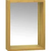Peilikaappi 30x10x40 cm täysi tiikki (38243)*FinePRICE Clearance