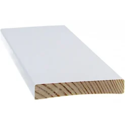 Peitelista , 12x70mm, mänty, valkoinen, eri pituuksia Peitelistat