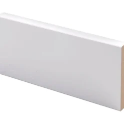Peitelista Aava sileä 12x70x3300mm MDF valkoinen*Maler Discount